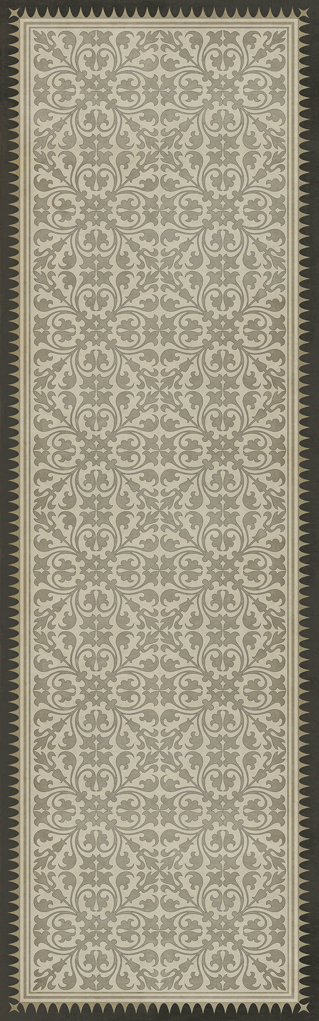 Vintage Vinyl Floorcloth Rug (Pattern 21 The Knight)