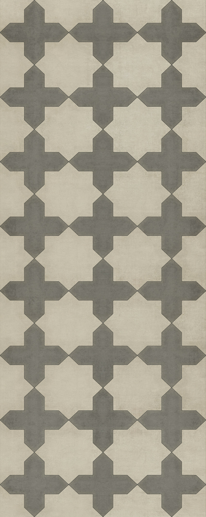Vintage Vinyl Floorcloth Rug (Pattern 23 Simple as Doves)