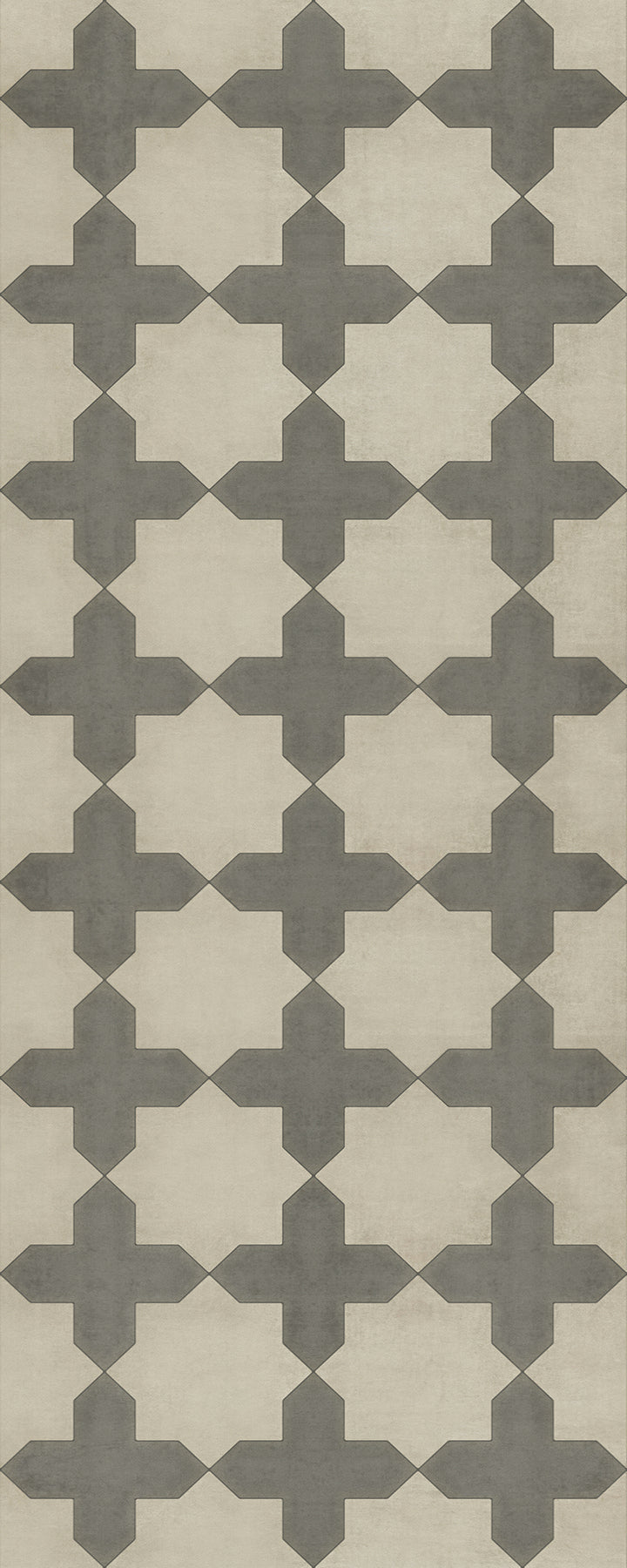 Vintage Vinyl Floorcloth Rug (Pattern 23 Simple as Doves)