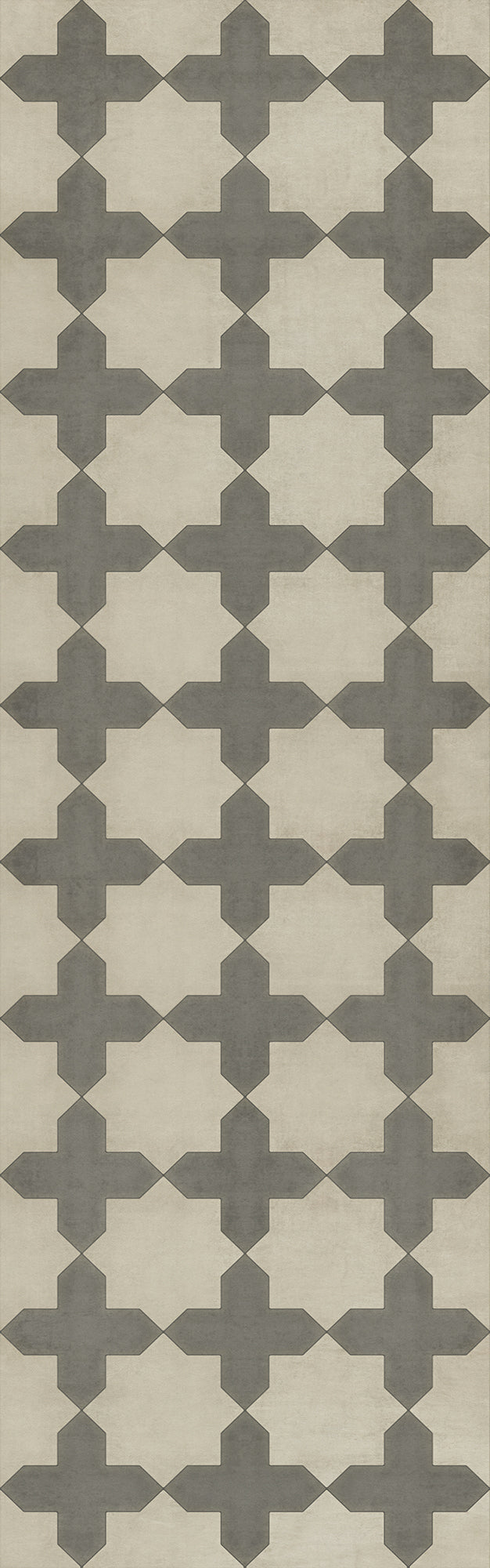 Vintage Vinyl Floorcloth Rug (Pattern 23 Simple as Doves)