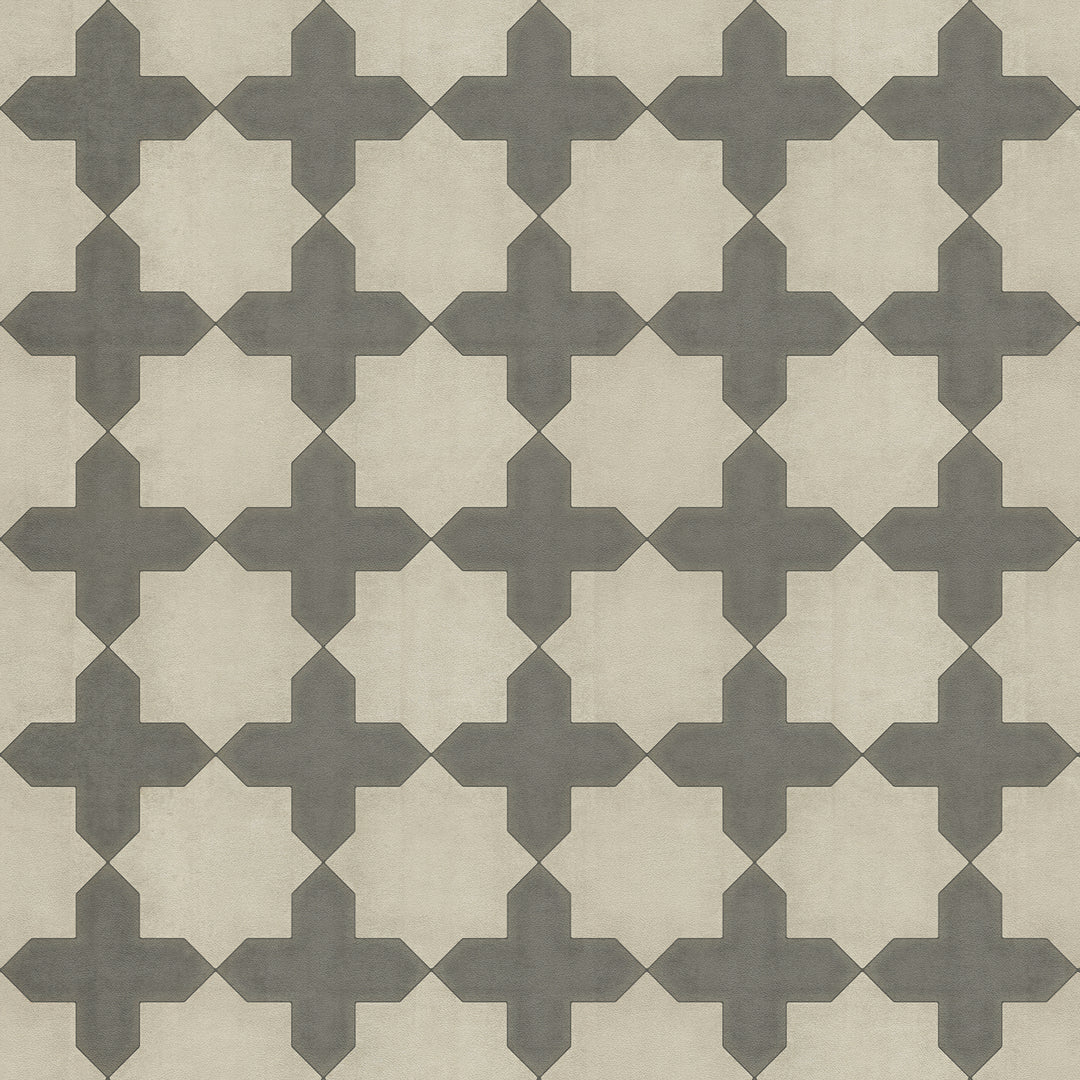 Vintage Vinyl Floorcloth Rug (Pattern 23 Simple as Doves)
