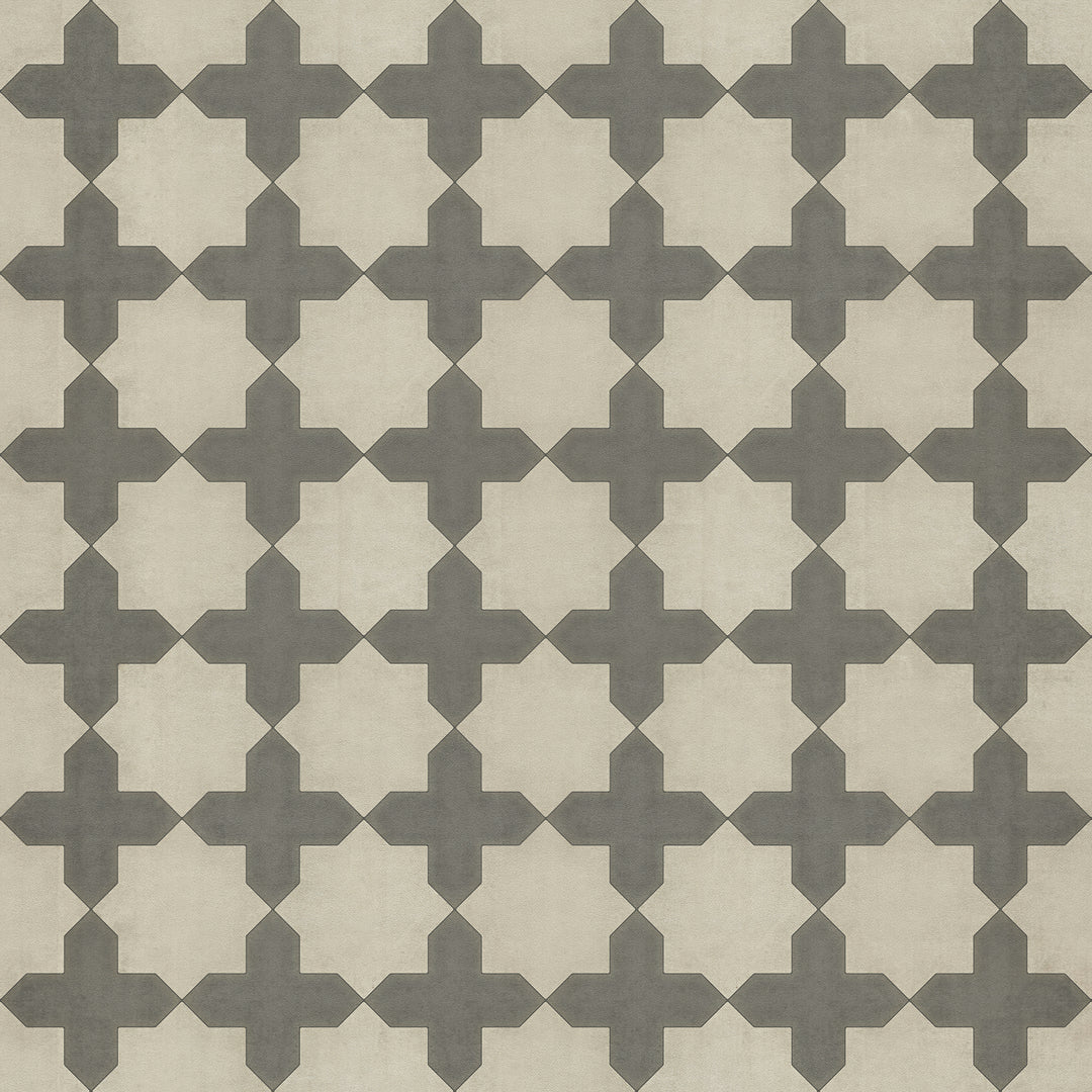 Vintage Vinyl Floorcloth Rug (Pattern 23 Simple as Doves)
