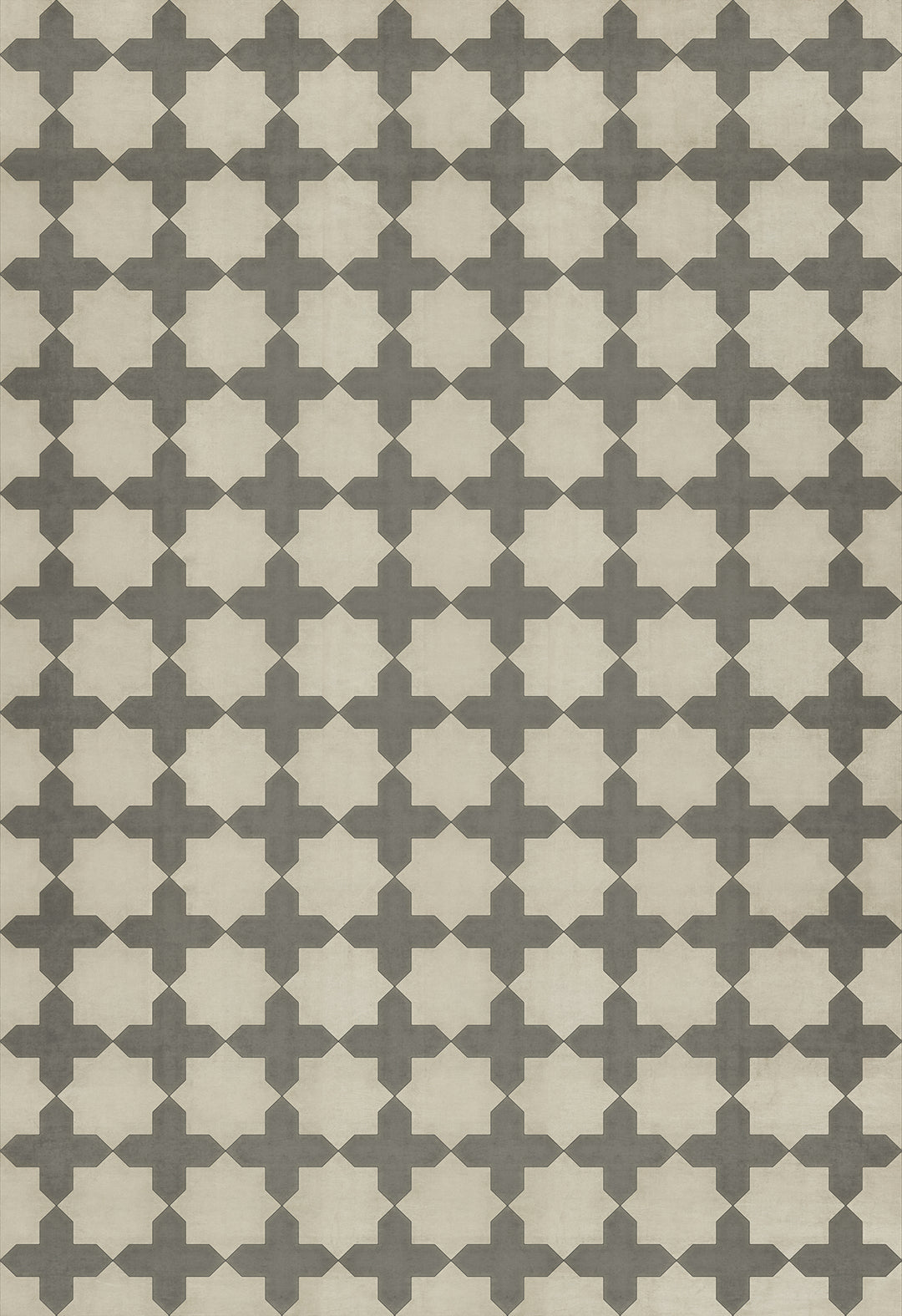 Vintage Vinyl Floorcloth Rug (Pattern 23 Simple as Doves)