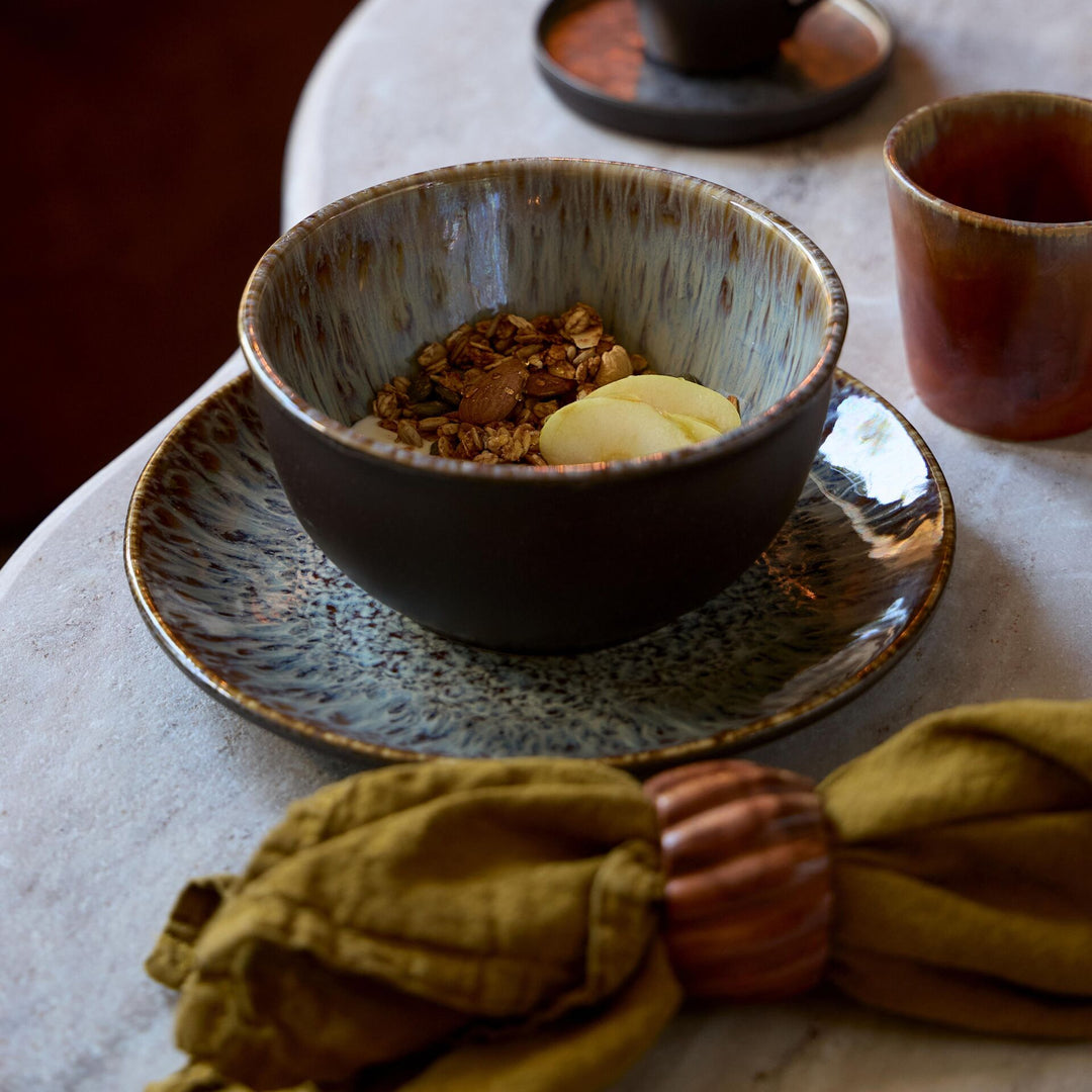 Costa Nova Roda Fine Stoneware Dinnerware (Cocoa Brown)