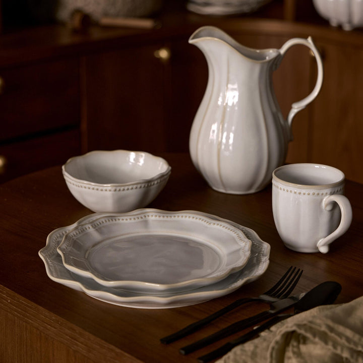 Costa Nova Almara Fine Stoneware Dinnerware (Pearl)