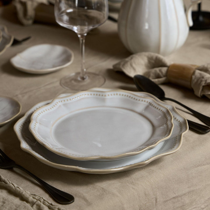 Costa Nova Almara Fine Stoneware Dinnerware (Pearl)