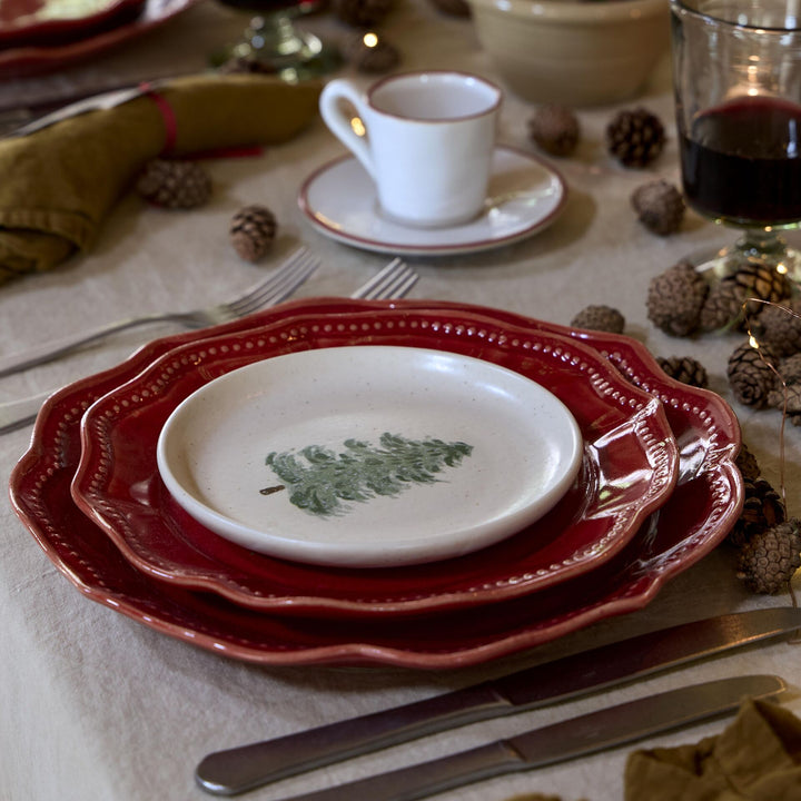 Costa Nova Almara Fine Stoneware Dinnerware (Rubi Red)