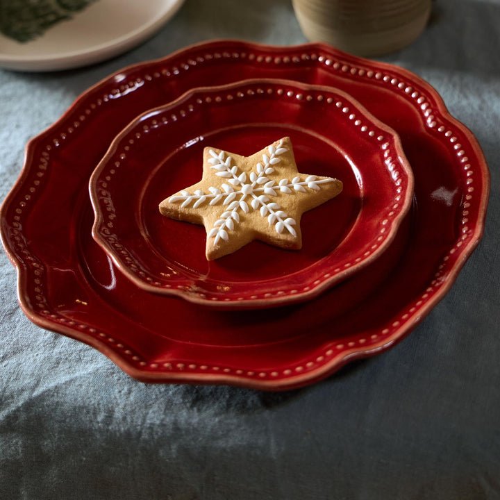 Costa Nova Almara Fine Stoneware Dinnerware (Rubi Red)