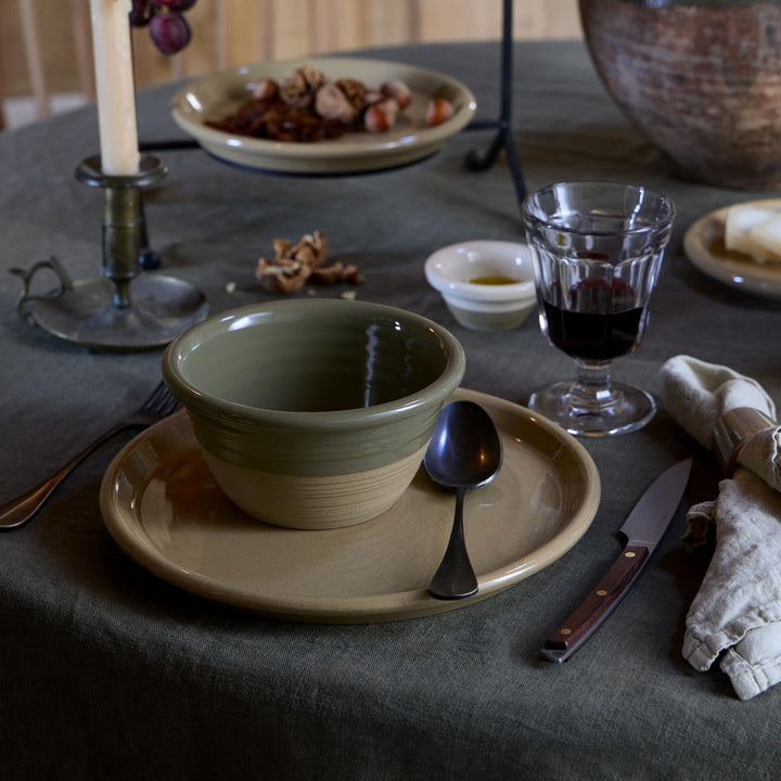 Costa Nova Scotia Fine Stoneware Dinnerware (Olive Green)