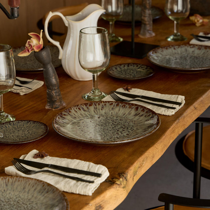 Costa Nova Roda Fine Stoneware Dinnerware (Cocoa Brown)
