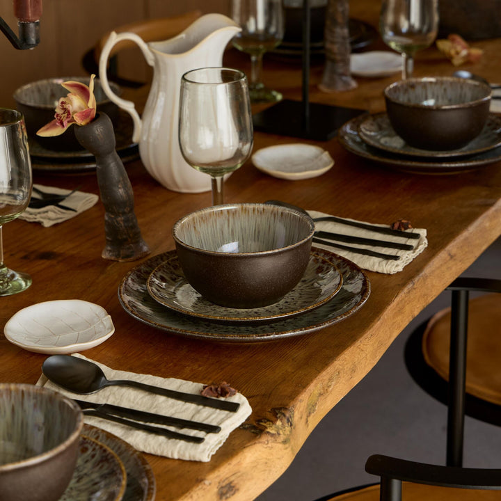 Costa Nova Roda Fine Stoneware Dinnerware (Cocoa Brown)