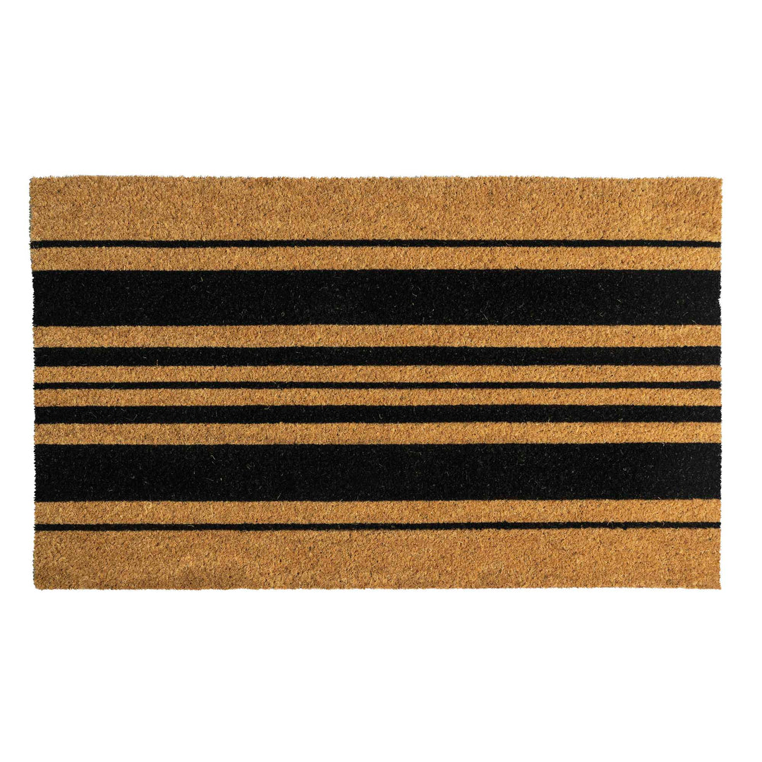 Entryways Bold Stripes Coir Doormat