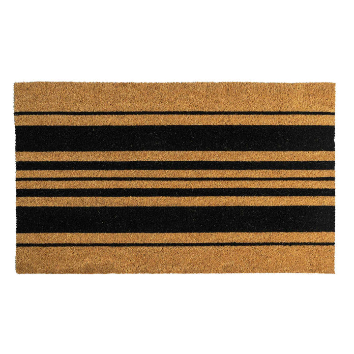 Entryways Bold Stripes Coir Doormat