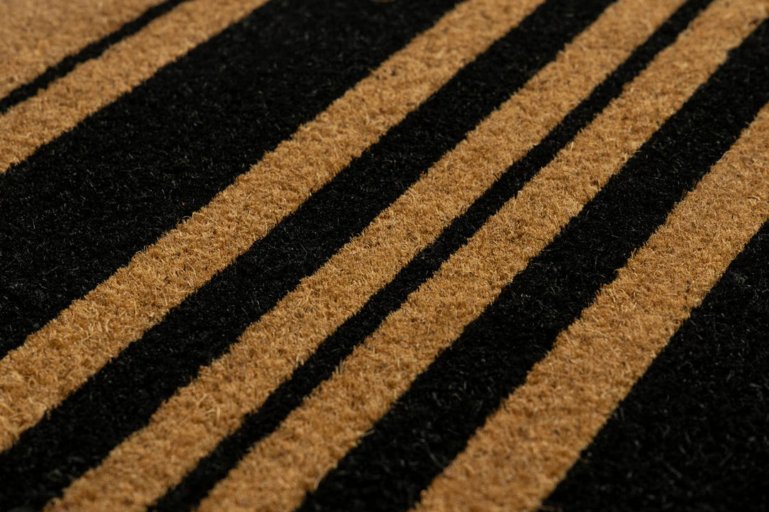 Entryways Bold Stripes Coir Doormat