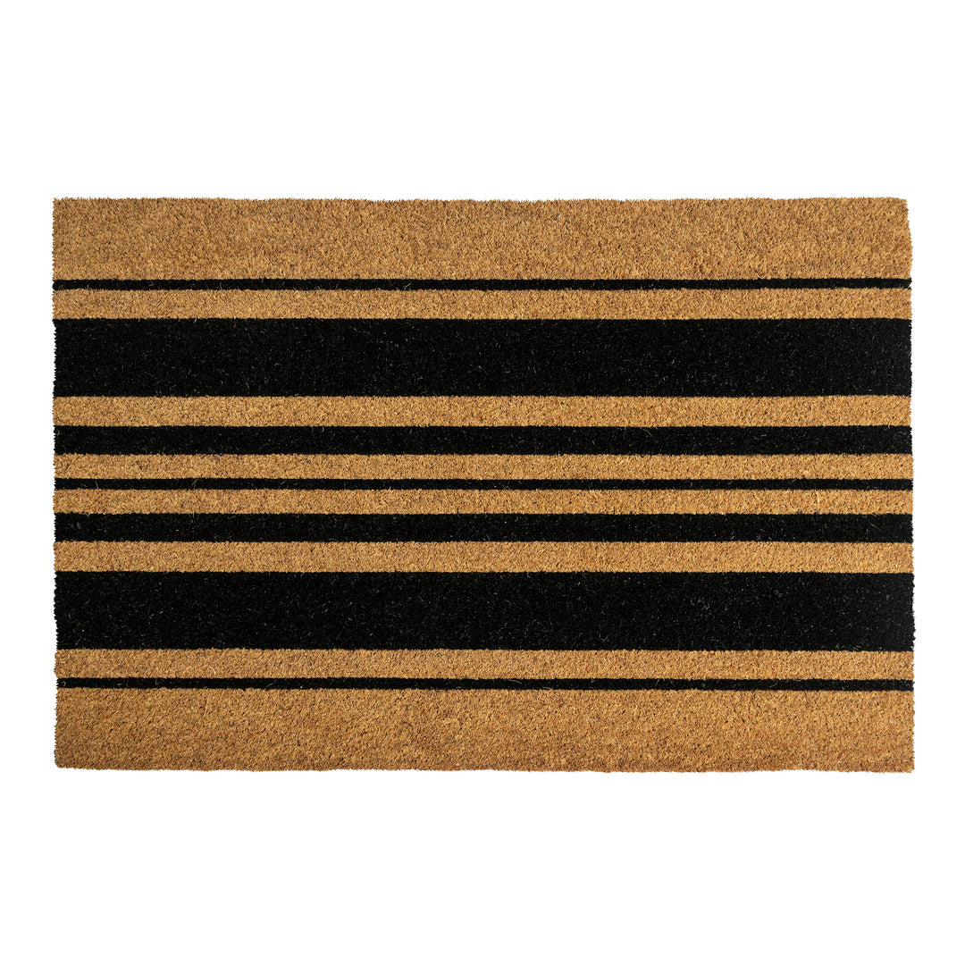 Entryways Bold Stripes Coir Doormat