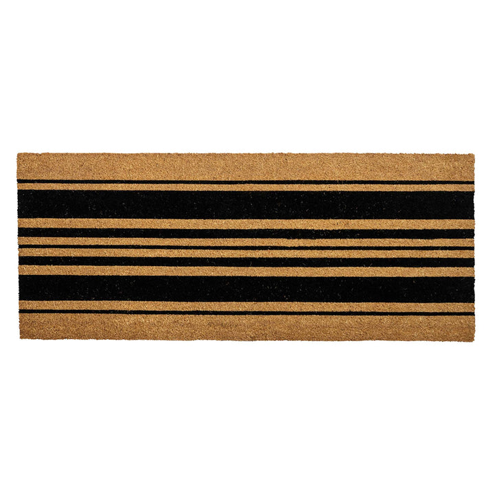 Entryways Bold Stripes Coir Doormat
