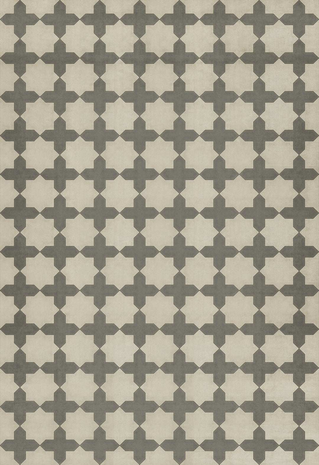 Vintage Vinyl Floorcloth Rug (Pattern 23 Simple as Doves)
