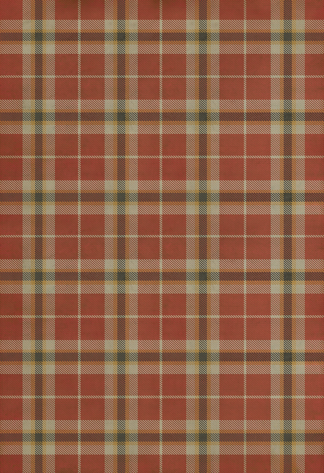Vintage Vinyl Floorcloth Mats (Pattern 66 Dartmoor )