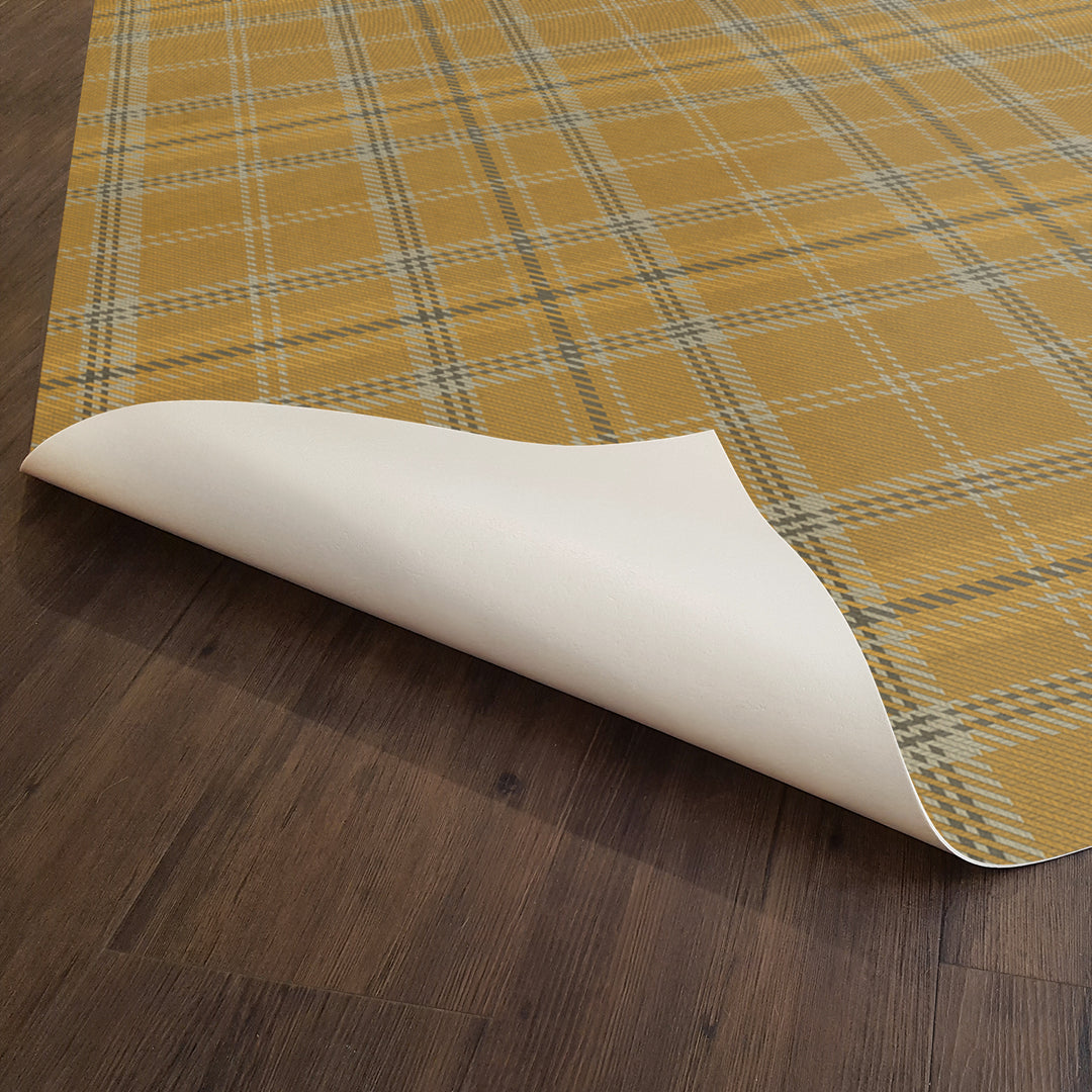 Vintage Vinyl Floorcloth Rug (Pattern 67 Ben Nevis)