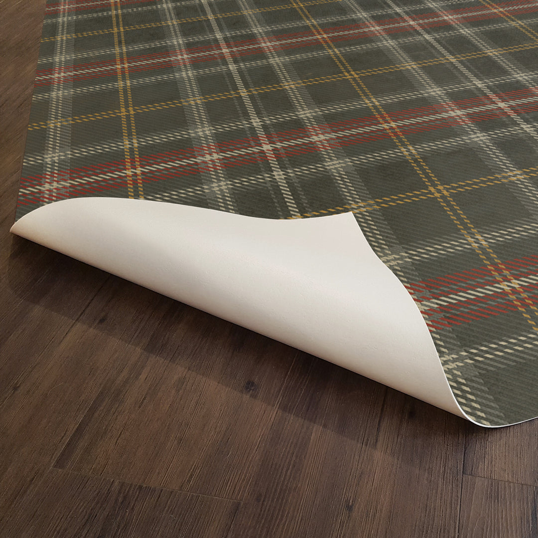 Vintage Vinyl Floorcloth Mats (Pattern 67 Forth Bridge) - Hudson & Vine