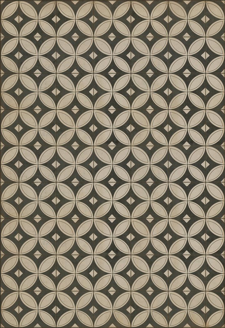 Vintage Vinyl Floorcloth Rug (Pattern 70 Holy Night)