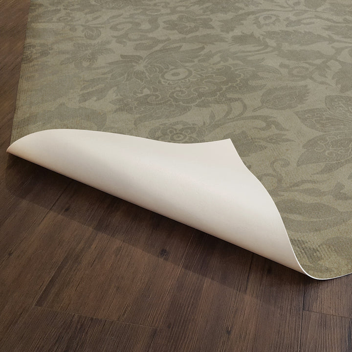Vintage Vinyl Floorcloth Rug (Pattern 71 East China Sea)