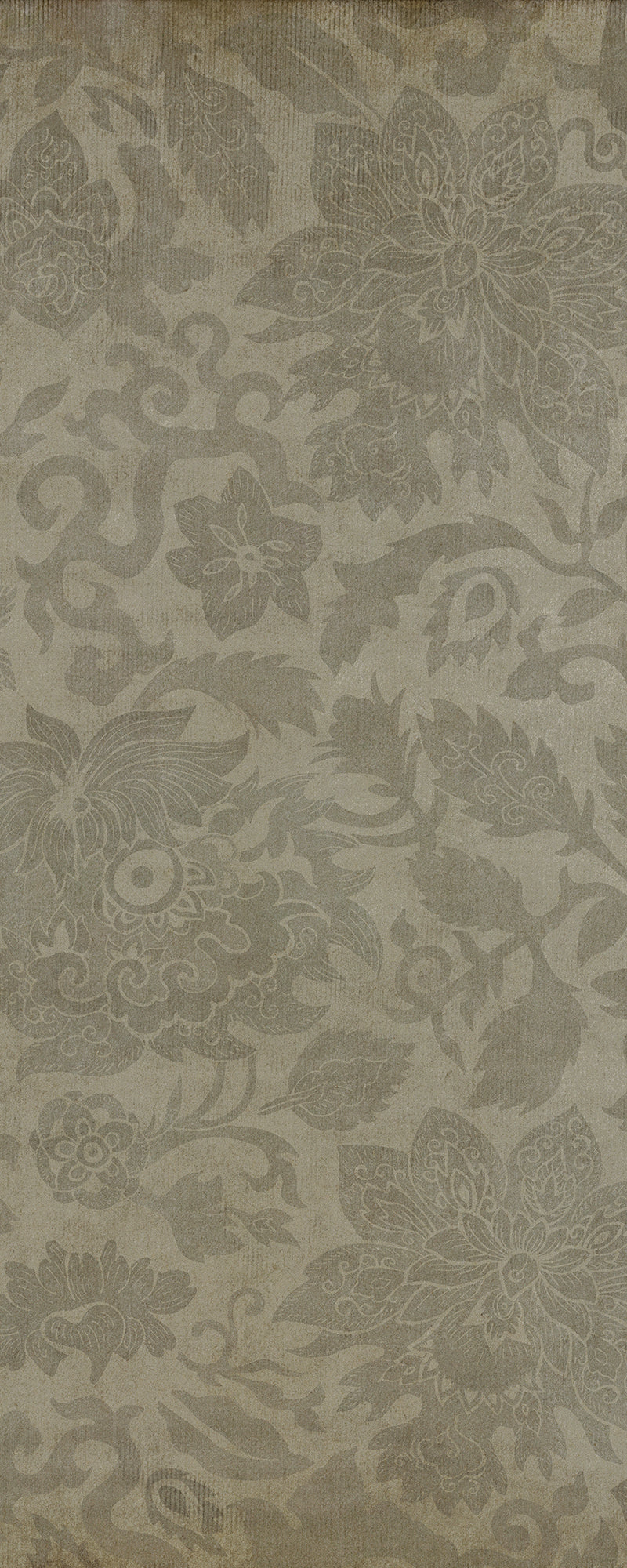 Vintage Vinyl Floorcloth Rug (Pattern 71 East China Sea)