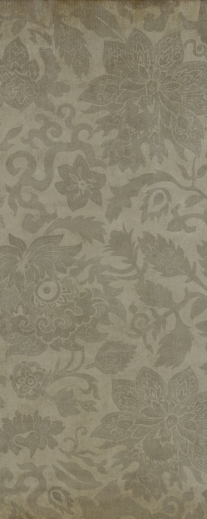 Vintage Vinyl Floorcloth Rug (Pattern 71 East China Sea)