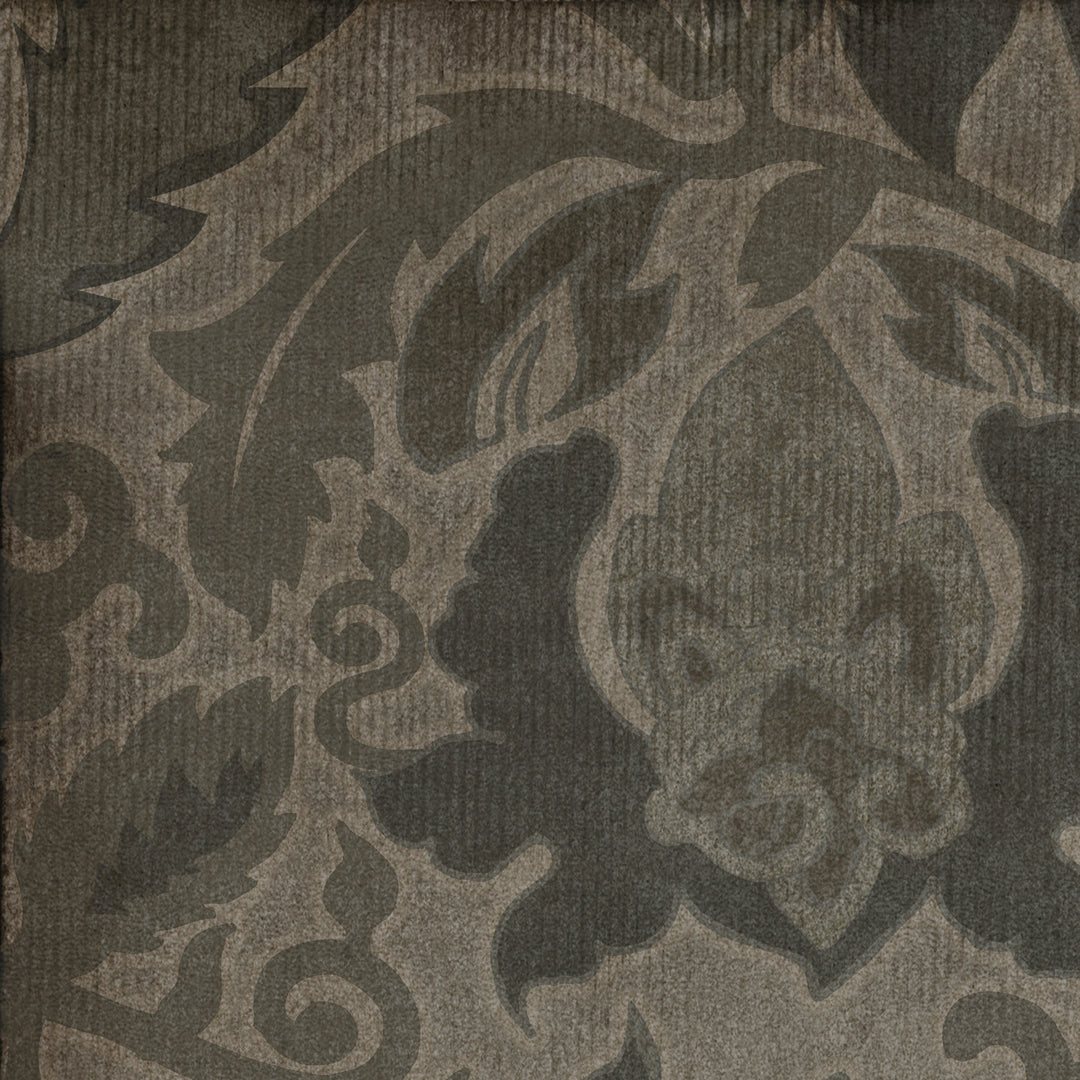 Vintage Vinyl Floorcloth Rug (Pattern 71 The Japanese Alps)