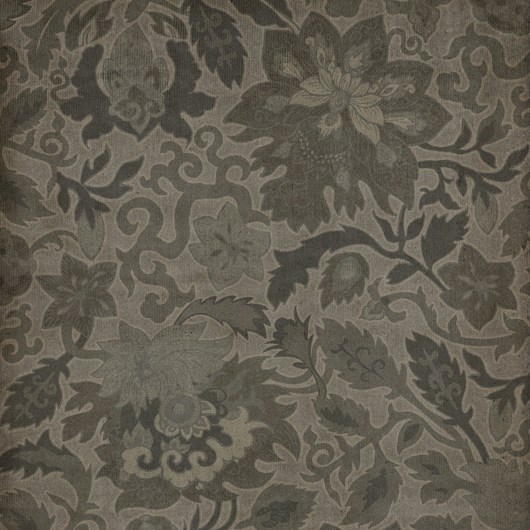 Vintage Vinyl Floorcloth Rug (Pattern 71 The Japanese Alps)