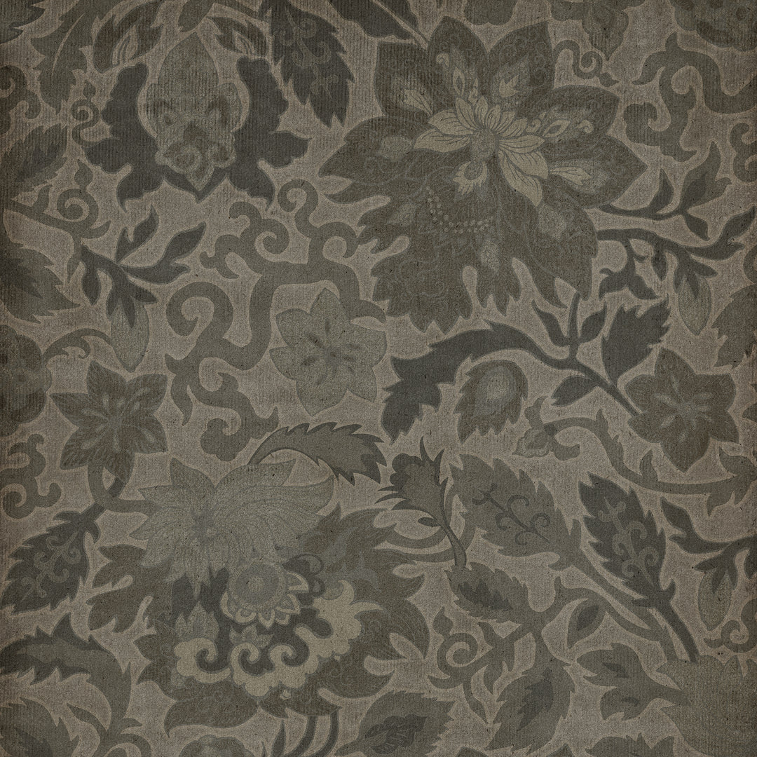 Vintage Vinyl Floorcloth Rug (Pattern 71 The Japanese Alps)