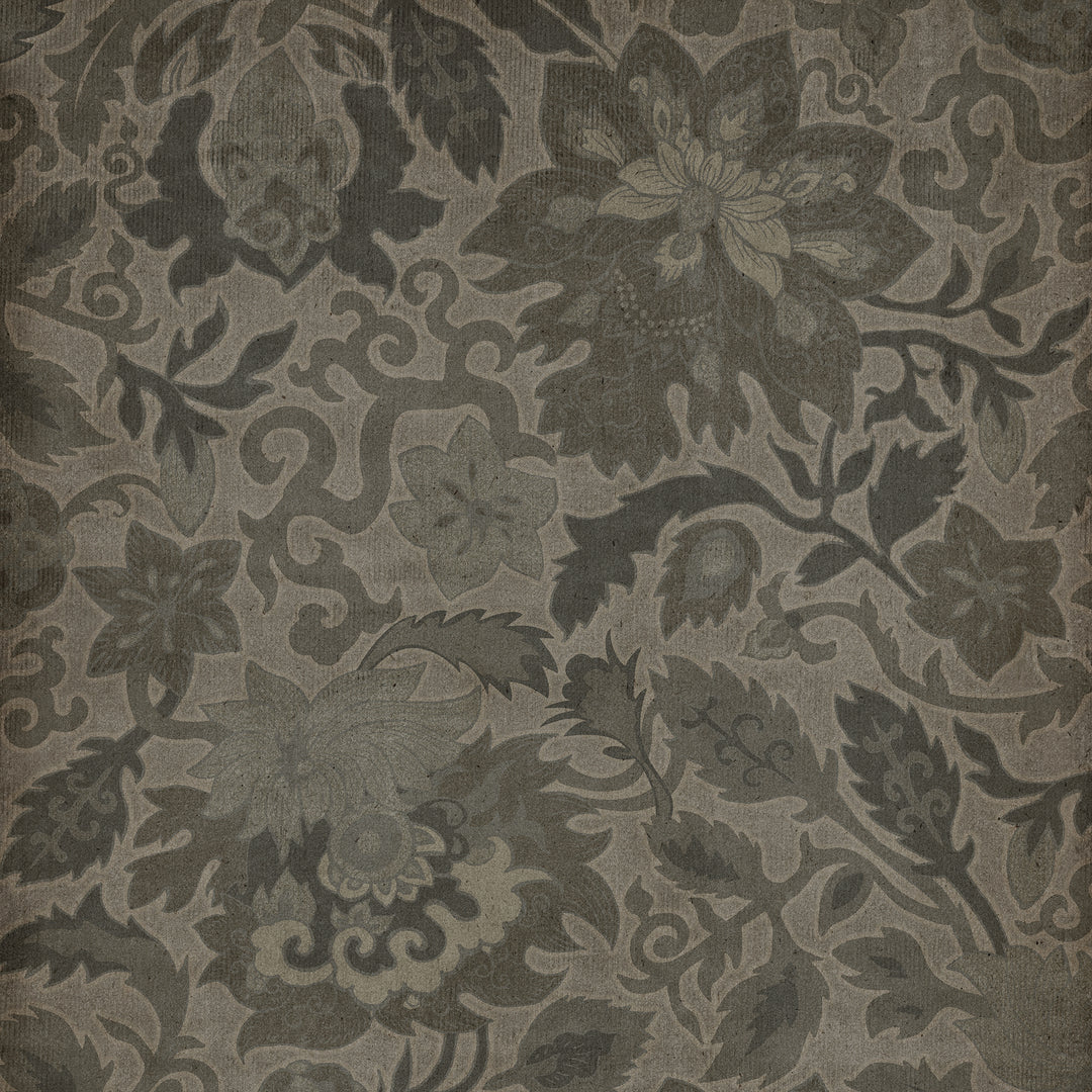 Vintage Vinyl Floorcloth Rug (Pattern 71 The Japanese Alps)