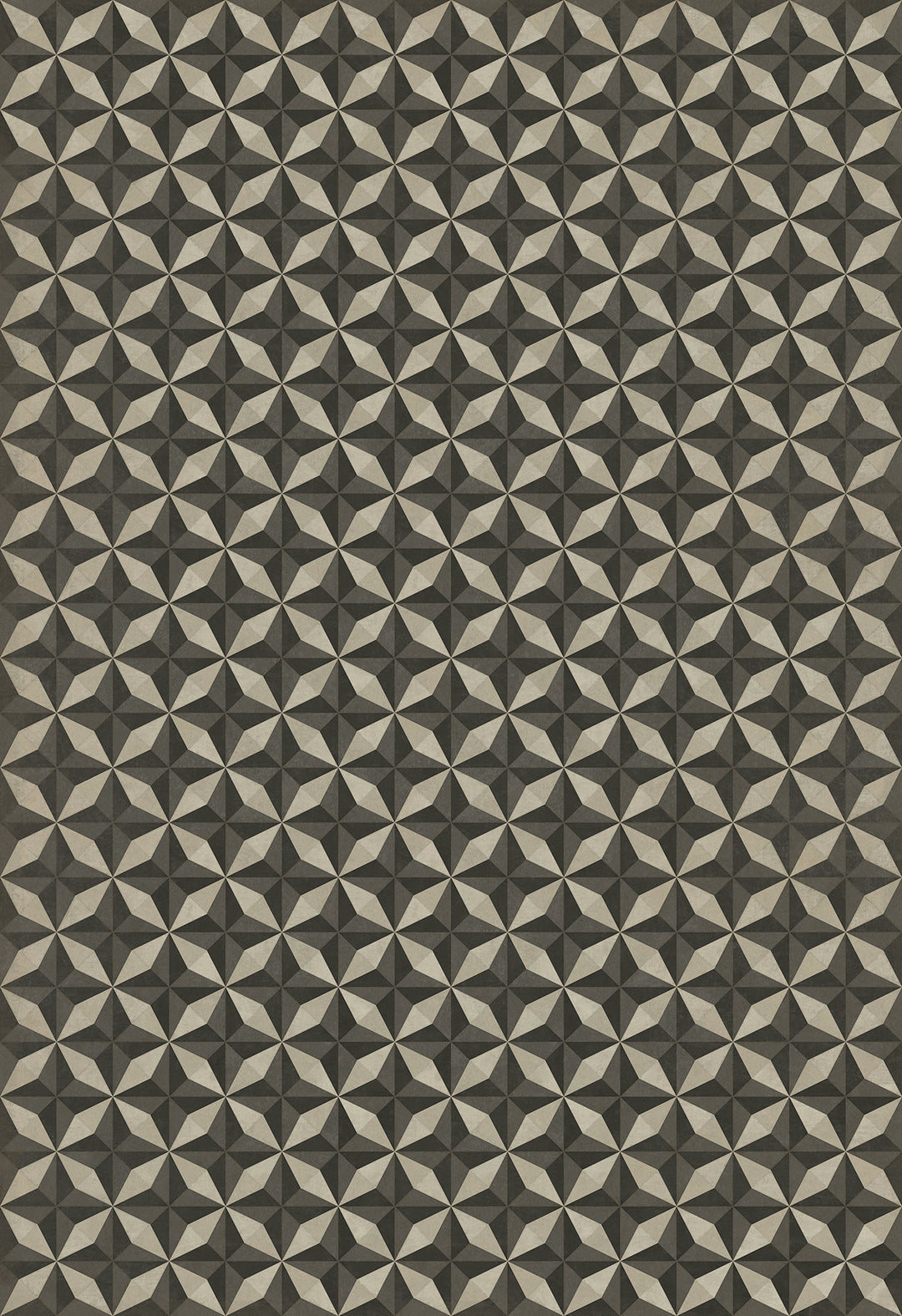 Vintage Vinyl Floorcloth Rug (Pattern 74 Morpheus)