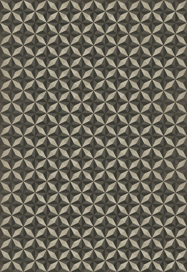 Vintage Vinyl Floorcloth Rug (Pattern 74 Morpheus)