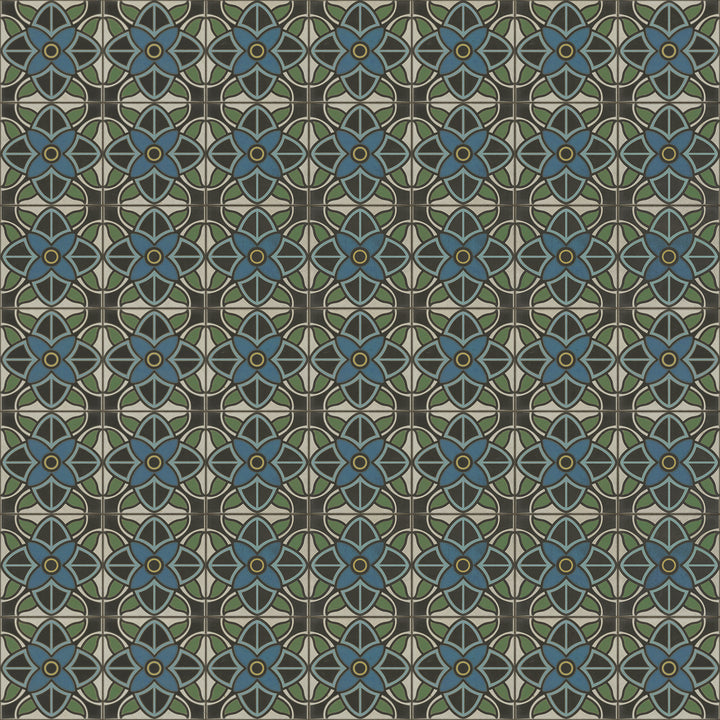 Vintage Vinyl Floorcloth Rug (Pattern 80 Judy Garland)