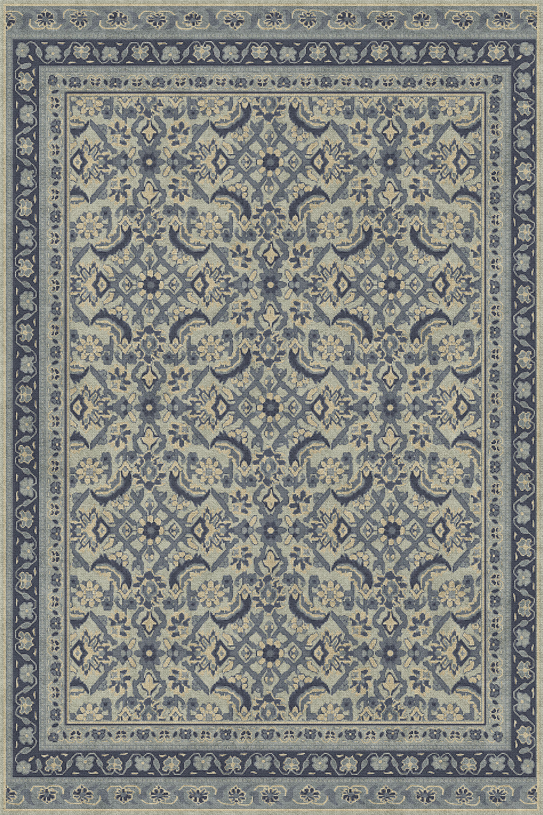 Vintage Vinyl Rug (Biltmore - Maison Tapis - Brittany)