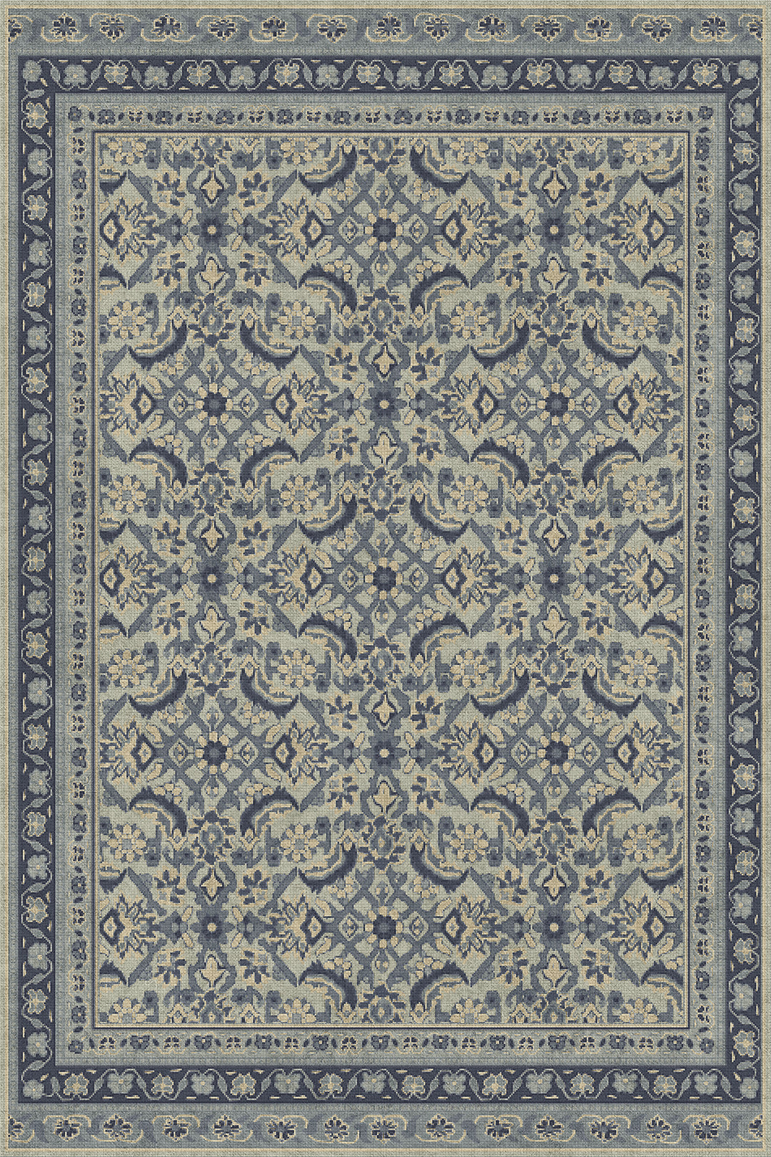 Vintage Vinyl Rug (Biltmore - Maison Tapis - Brittany)