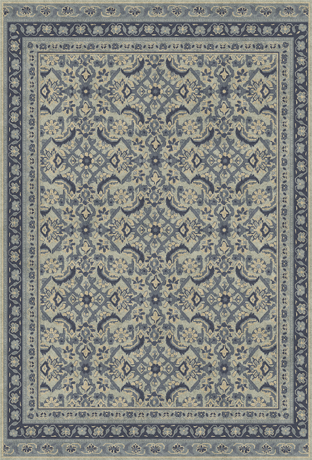 Vintage Vinyl Rug (Biltmore - Maison Tapis - Brittany)