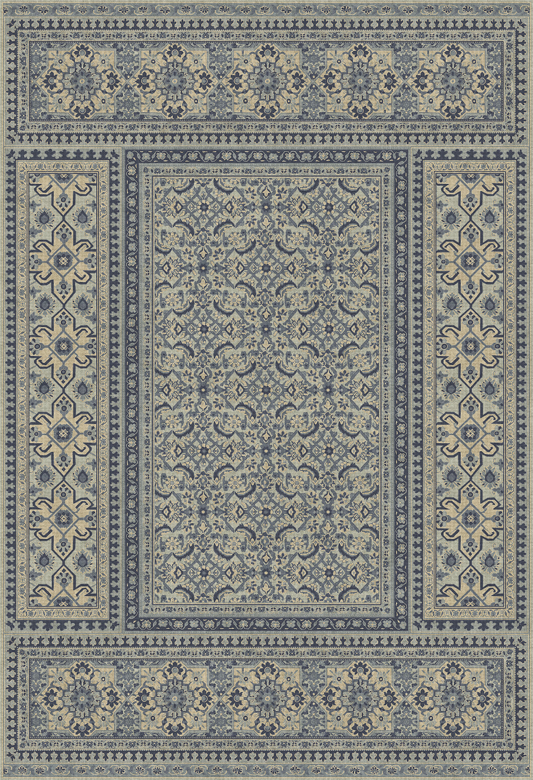 Vintage Vinyl Rug (Biltmore - Maison Tapis - Brittany)