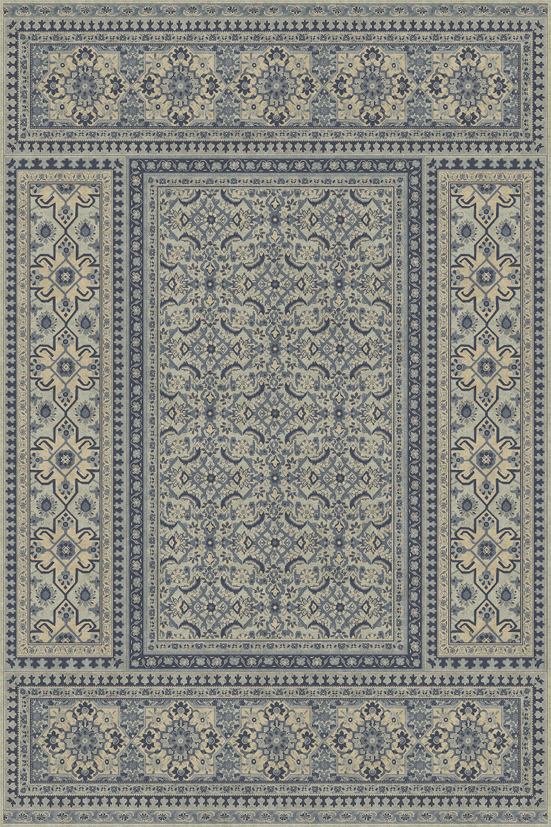 Vintage Vinyl Rug (Biltmore - Maison Tapis - Brittany)
