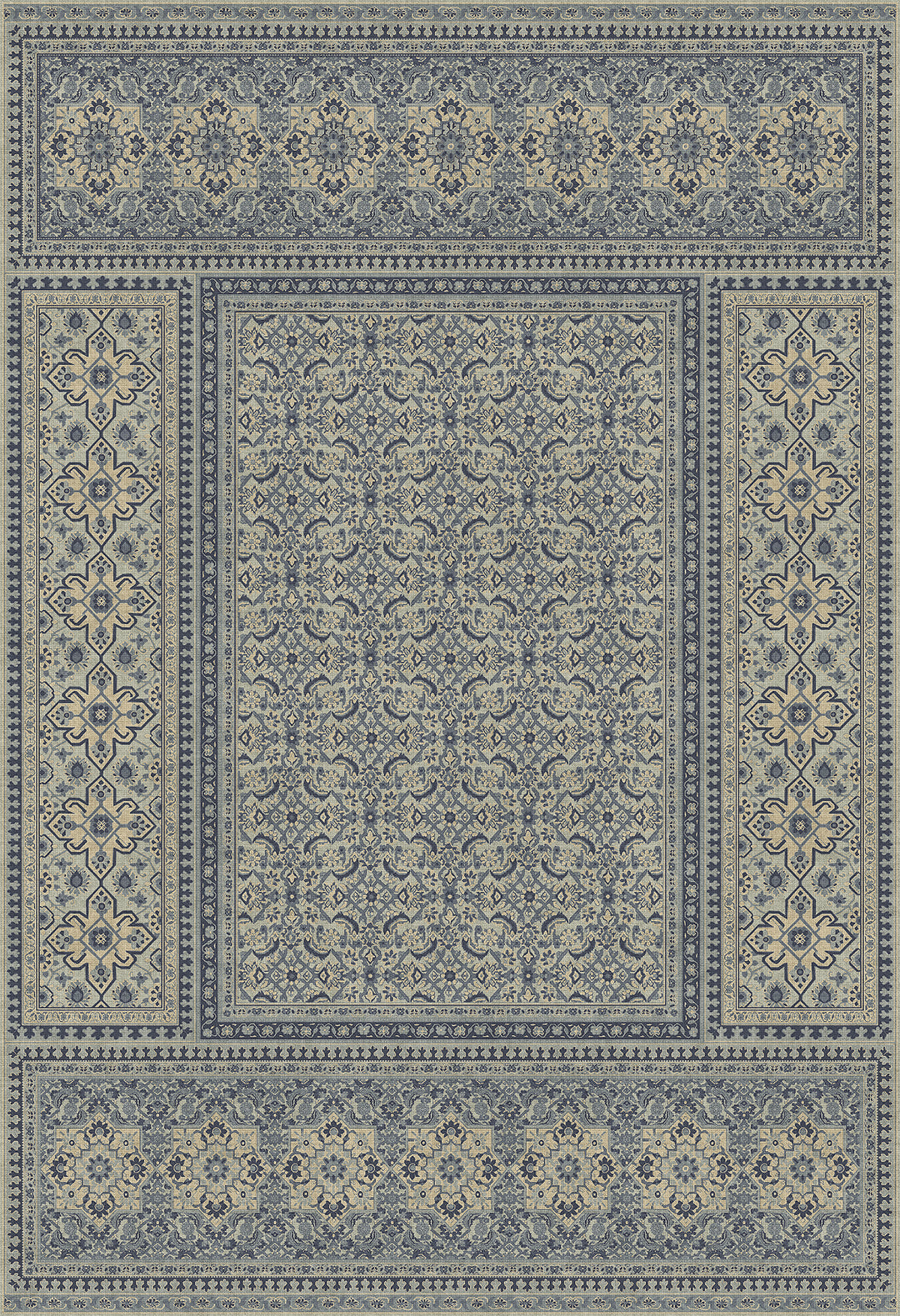 Vintage Vinyl Rug (Biltmore - Maison Tapis - Brittany)