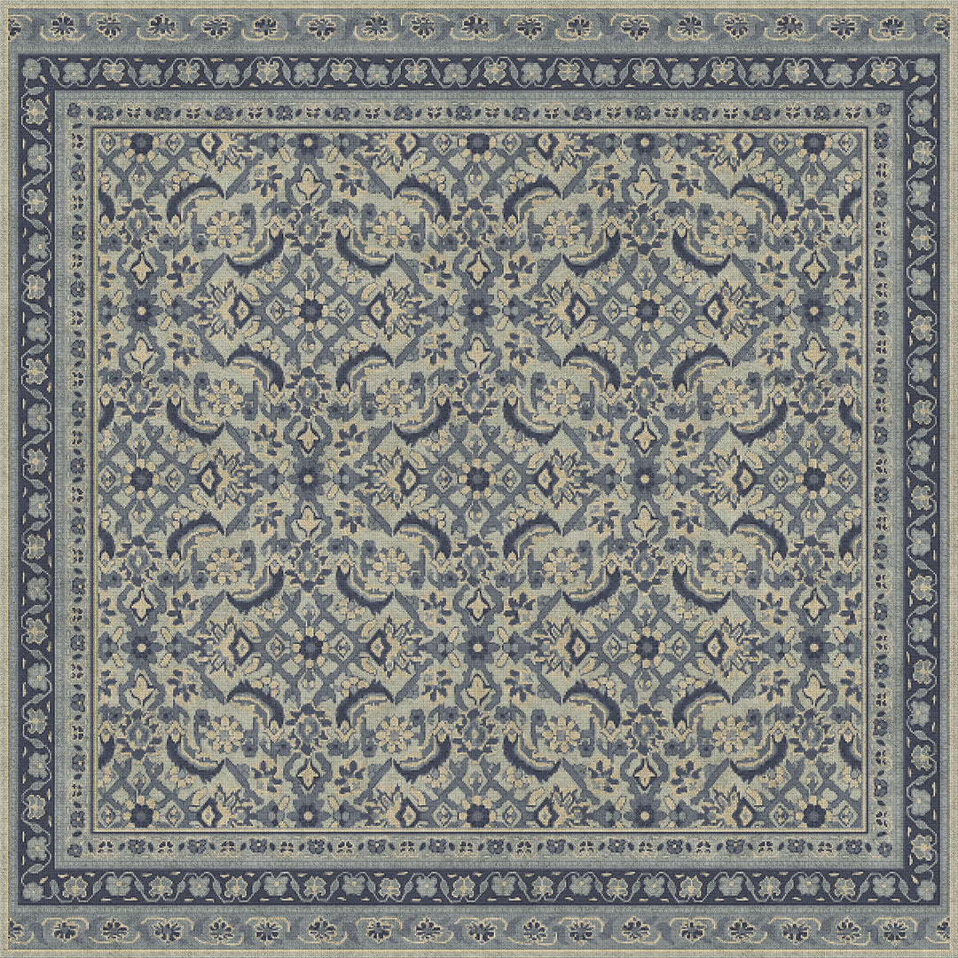 Vintage Vinyl Rug (Biltmore - Maison Tapis - Brittany)