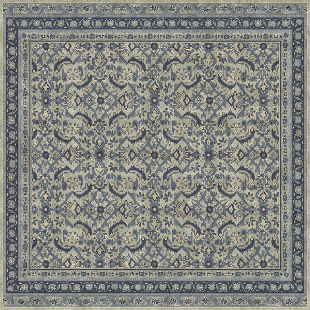 Vintage Vinyl Rug (Biltmore - Maison Tapis - Brittany)
