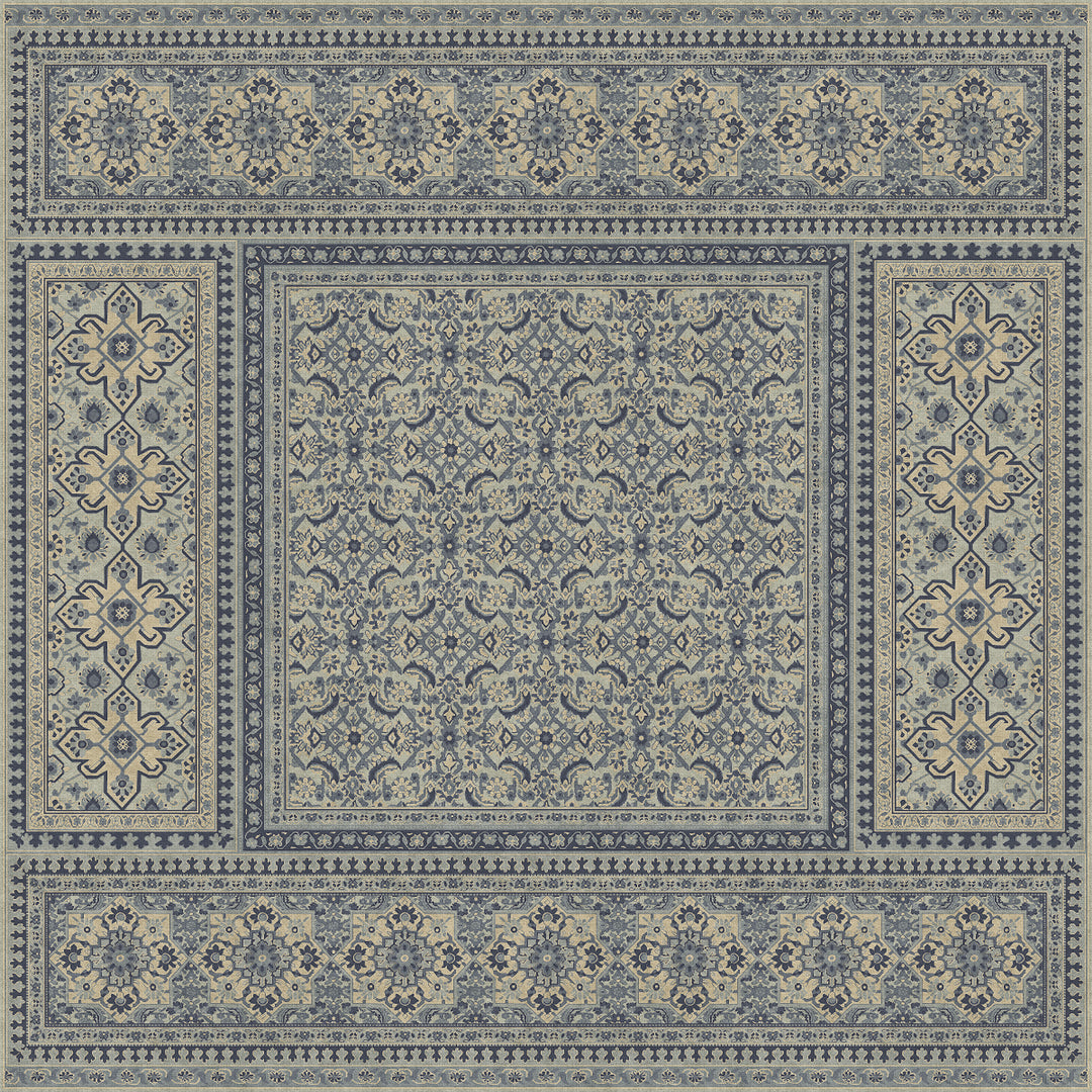Vintage Vinyl Rug (Biltmore - Maison Tapis - Brittany)