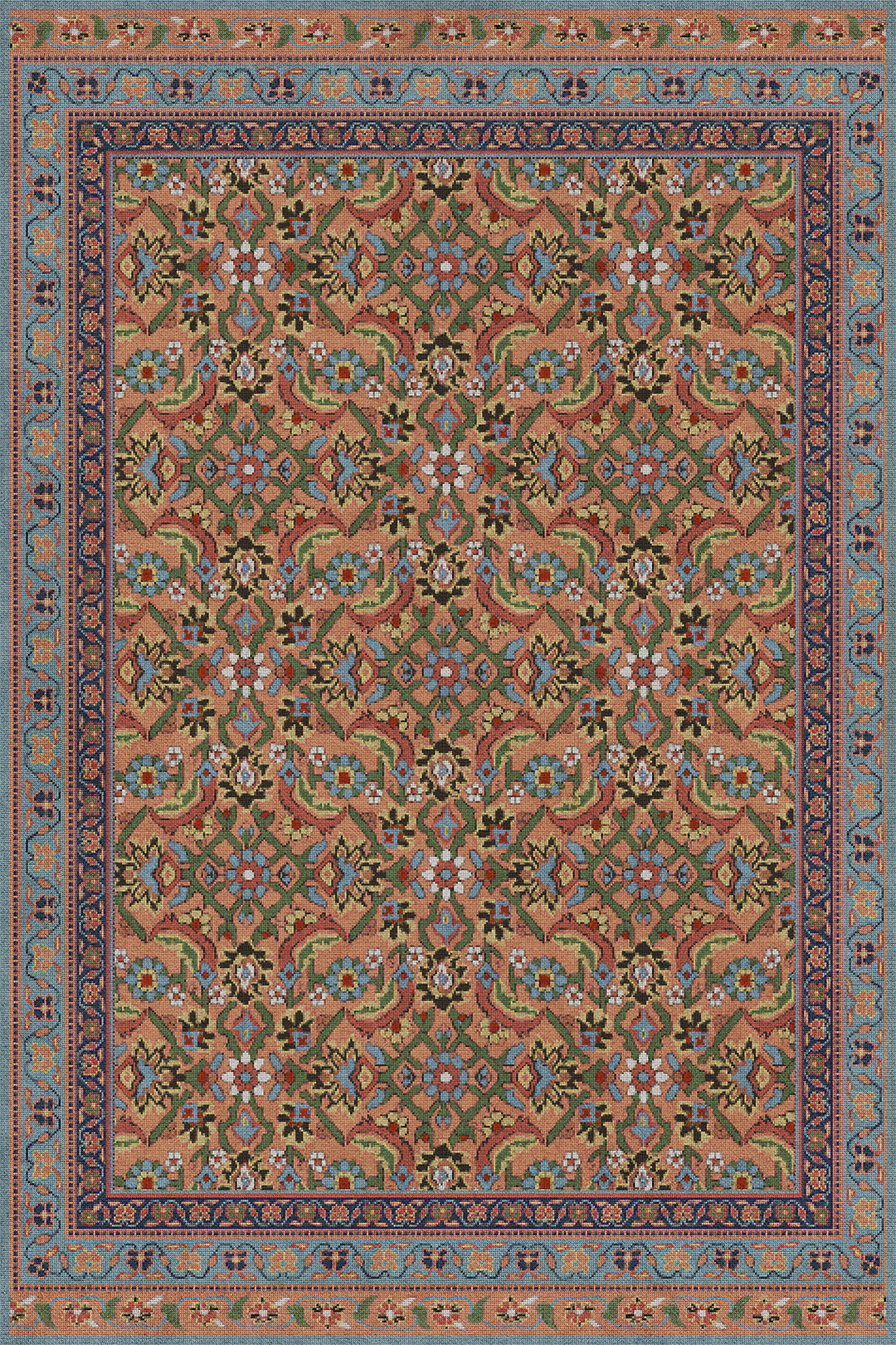 Vintage Vinyl Rug (Biltmore - Maison Tapis - Cote d’Azur)