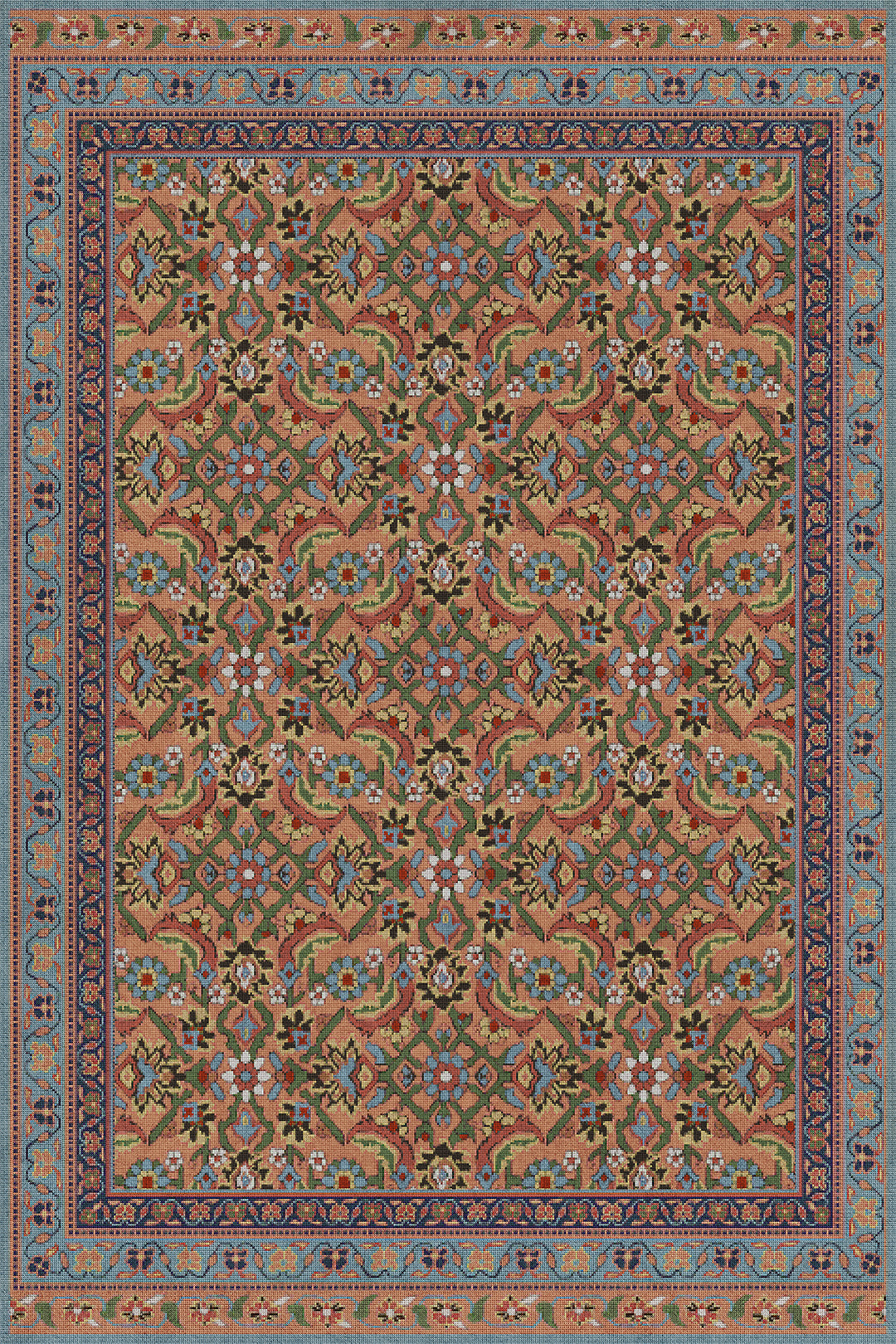 Vintage Vinyl Rug (Biltmore - Maison Tapis - Cote d’Azur)
