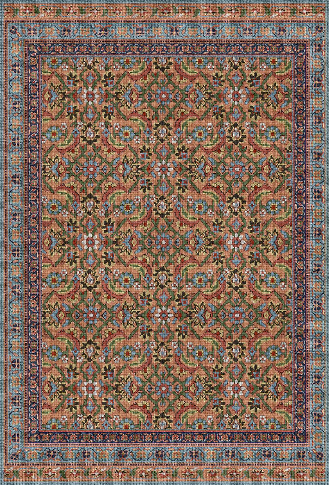 Vintage Vinyl Rug (Biltmore - Maison Tapis - Cote d’Azur)