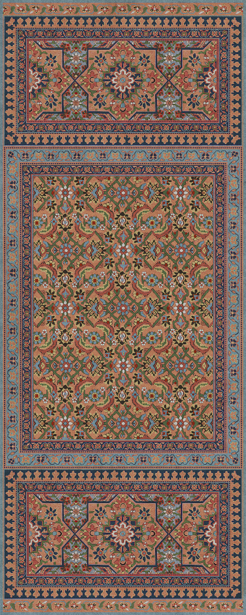 Vintage Vinyl Rug (Biltmore - Maison Tapis - Cote d’Azur)