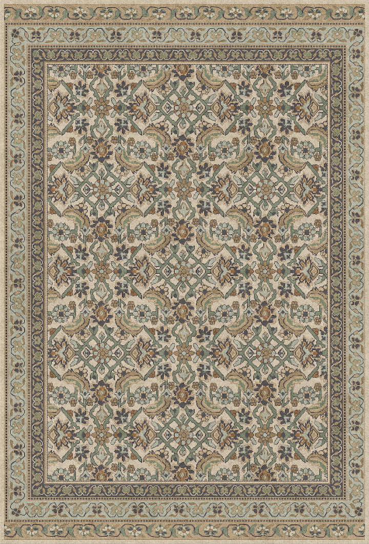 Vintage Vinyl Rug (Biltmore - Maison Tapis - Fontainebleau)