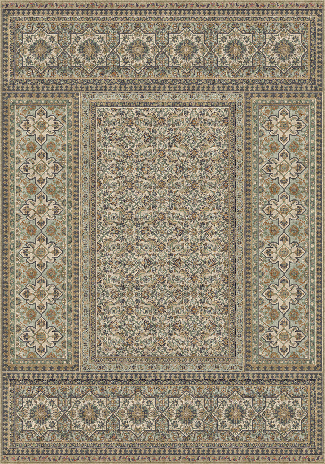 Vintage Vinyl Rug (Biltmore - Maison Tapis - Fontainebleau)